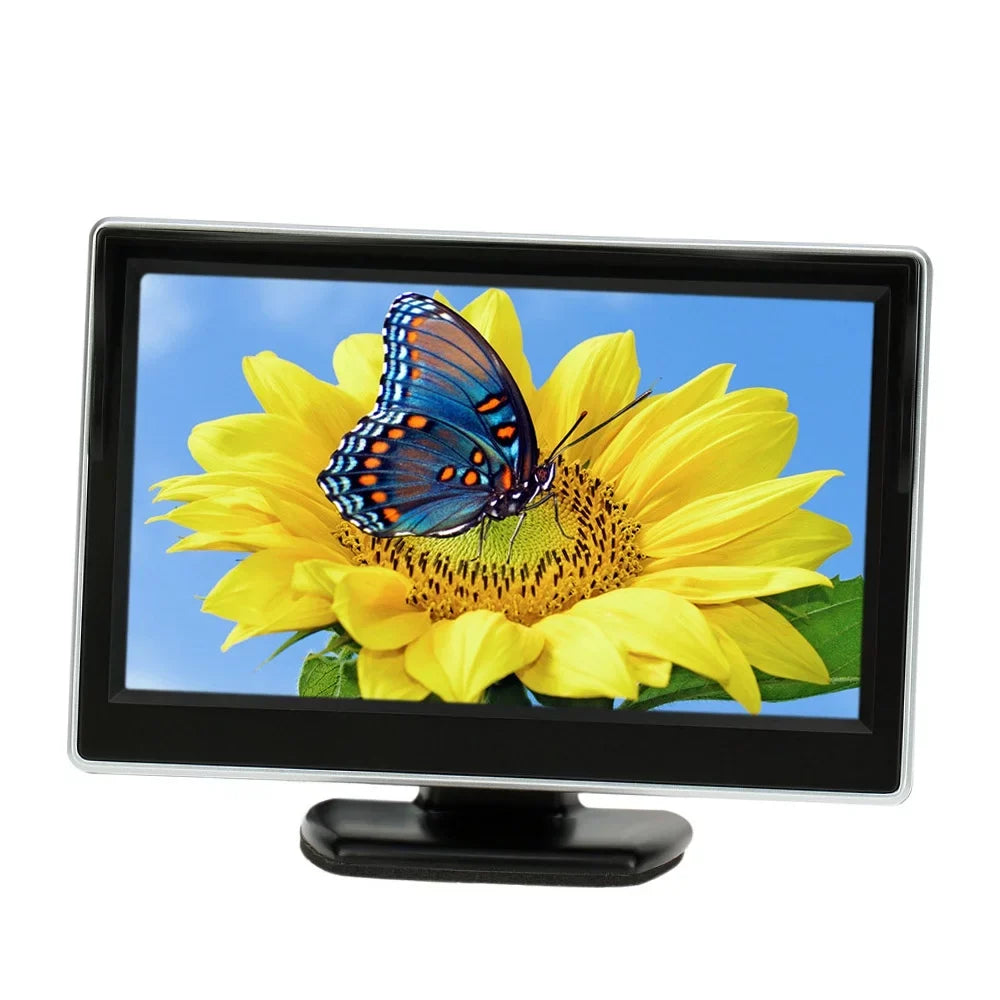 Car Tft Reverse Rookin Inch Rear Lcd +Camera 5 Display Huiop Reverse Lcd Walmeck 5 Reverse View 5-inch Rear Reverse Tft + +Car Monitor,DisplayCar DisplayView Car