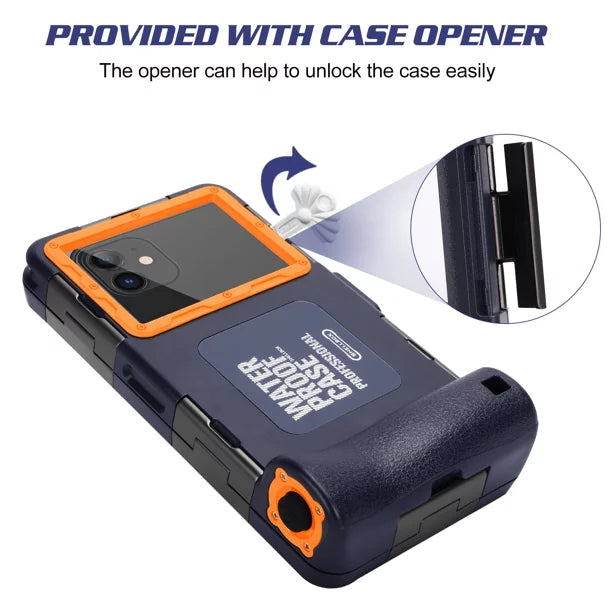 LCD all Phones 6.9 Case Inch [15m/50ft] Diving Photo Swimming And Waterproof Video Housing Lanyard Snorkeling Neo Underwater Professional Up Surfing to Tecno for Protective with Pova UrbanX
