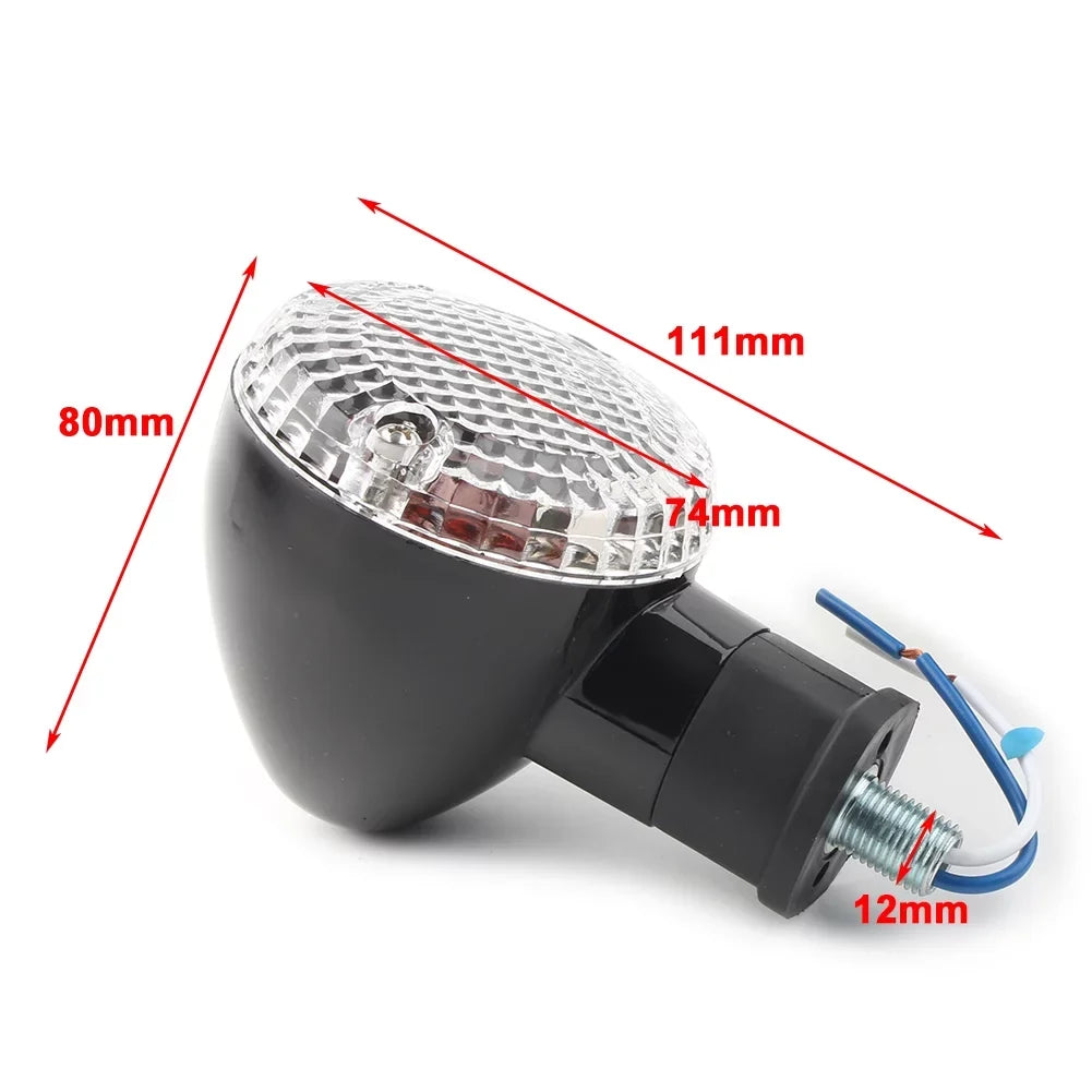 Motorbike Blinker Lamp 2018 2015 Turn 2016 Bolt 2014 ZS XVS950 Signal Light 2017 w/ Cover Yamaha Amber Clear For 1Pair Indicator