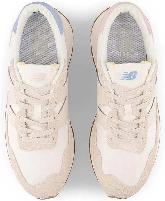 MS237 M10/W11.5, Mens Beige Sneakers, Balance Pink New
