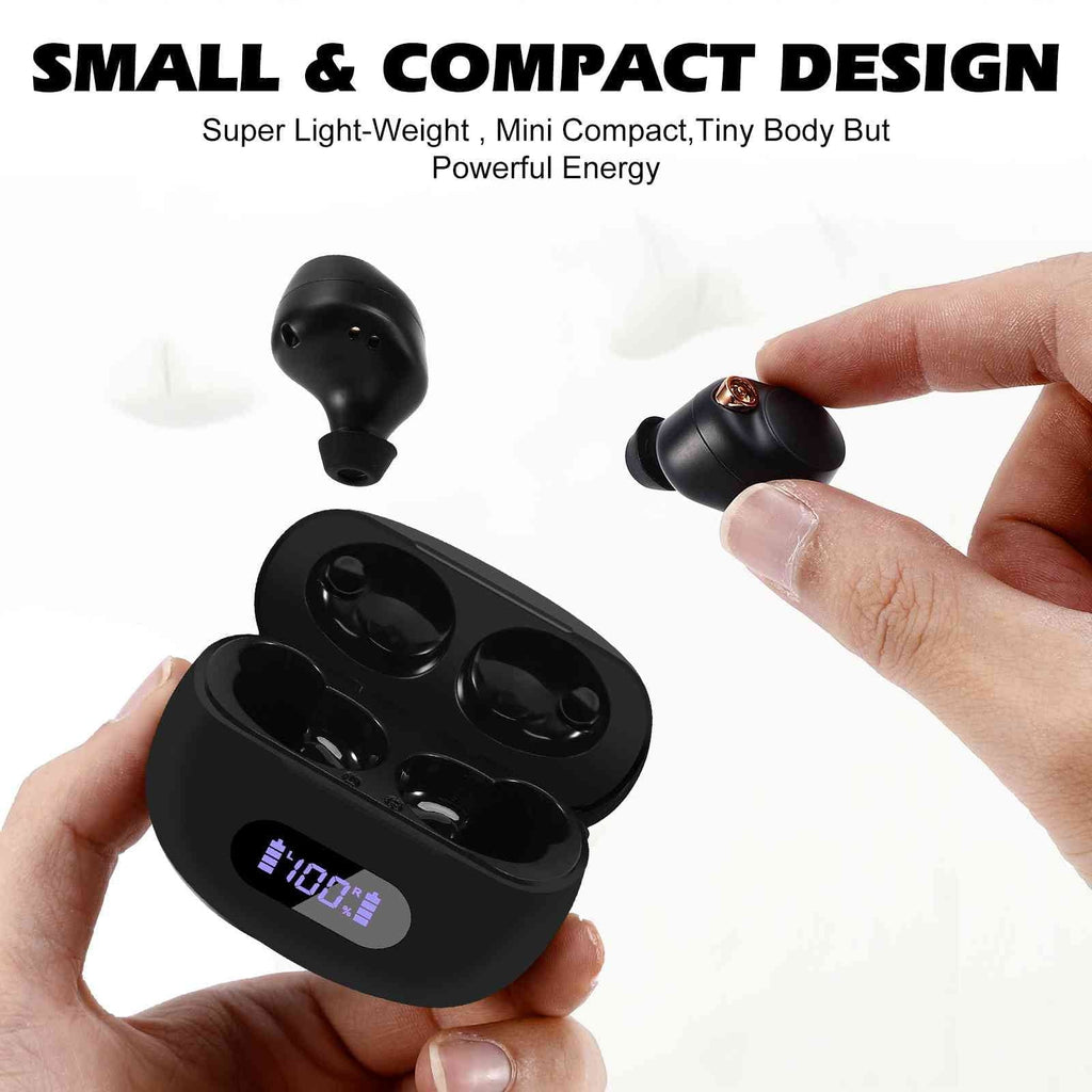 5.2 Compatible Bluetooth Balanced, Charging Boost S88 Plus Water Wireless Bass Case, Resistance, Bluetooth UrbanX + Earbuds True IPX5 Dual Doogee Black, Connection, with Connect,