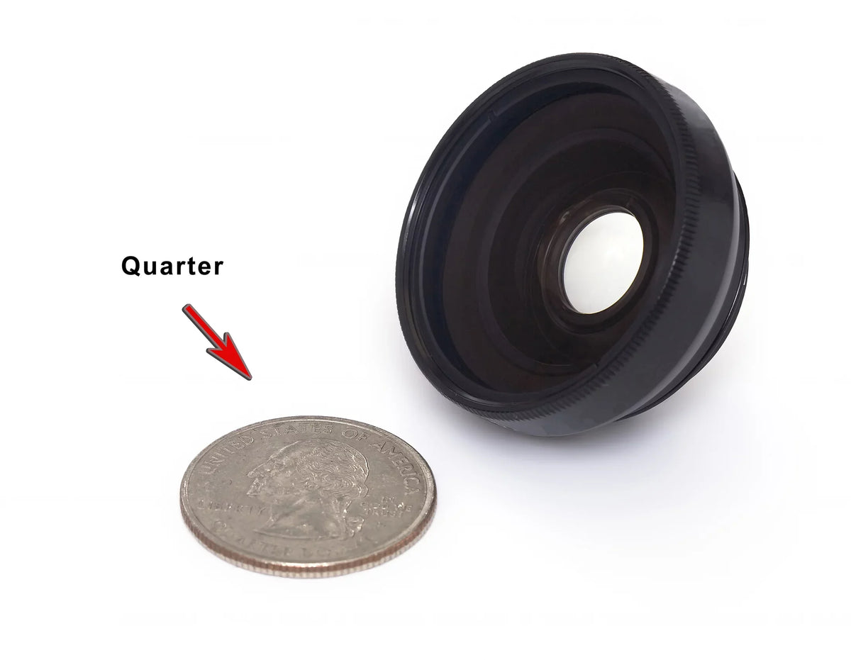 Type. Wide 0.45x Angle (HD) Zi8 Finish Chrome Kodak W/ Magnetic Style) Lens Macro (Modification