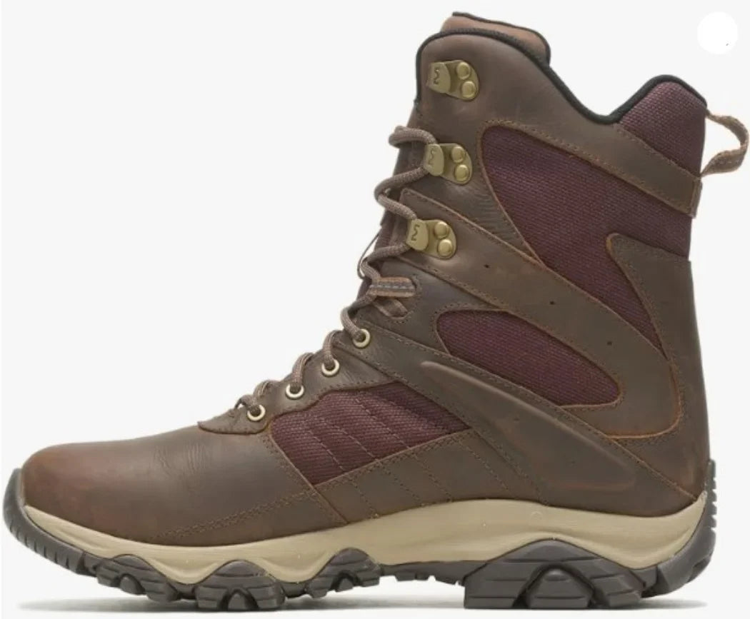 8" J004649 WP Boot 2 12D (D, (M) Work 12Medium Merrell Mens Moab US M) Timber