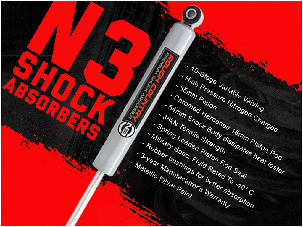 5" Country | 1997-2003 System 476.20 Kit (fits) F150 Shocks 4WD N3 | | Knuckles Rough Suspension Lifted Lift