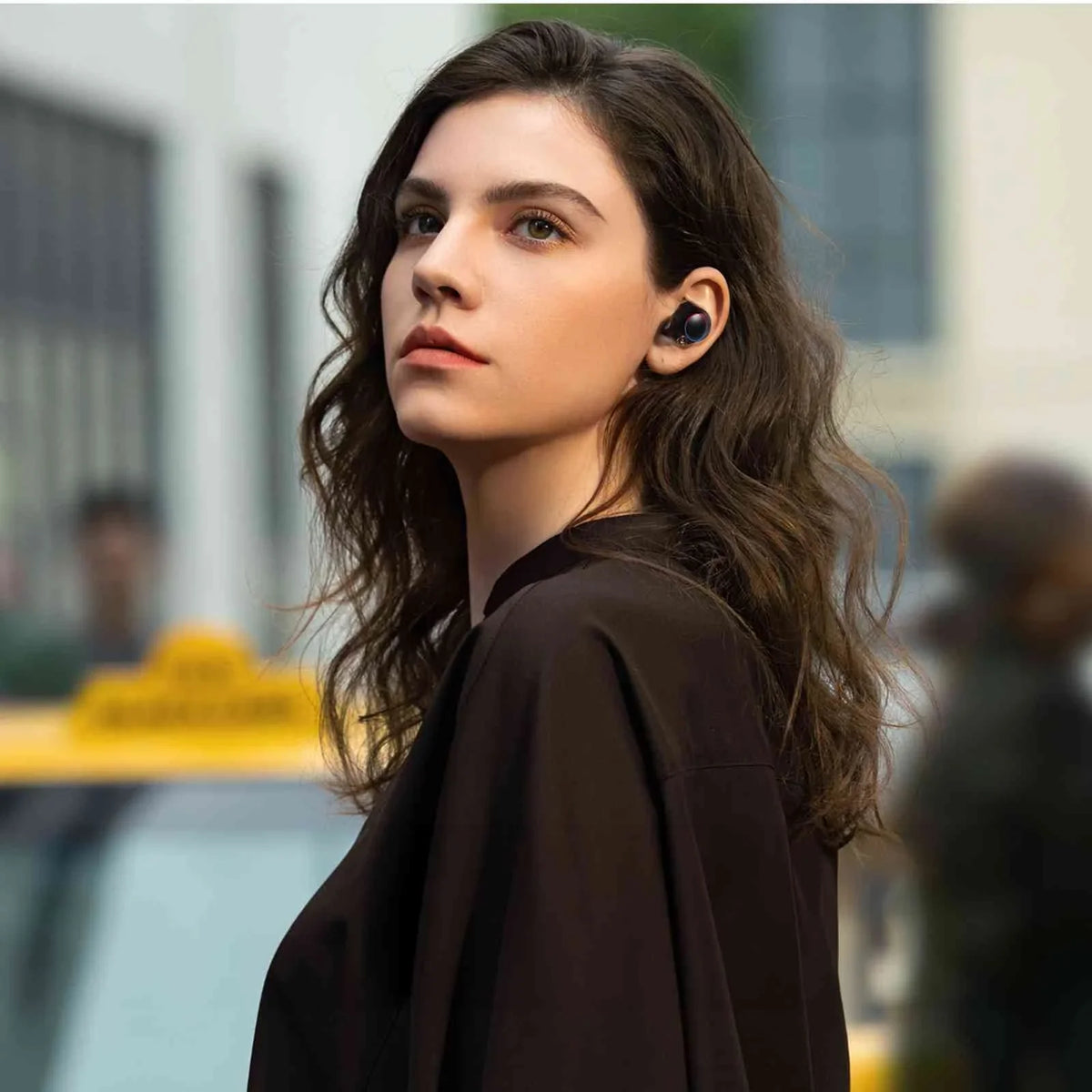 5.2 Compatible Bluetooth Balanced, Charging Boost S88 Plus Water Wireless Bass Case, Resistance, Bluetooth UrbanX + Earbuds True IPX5 Dual Doogee Black, Connection, with Connect,