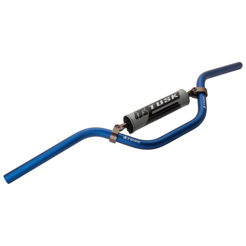 Mini Blue T-10 Aluminum Tusk Handlebar 7/8" KX Bend 1997 LEM For CR3