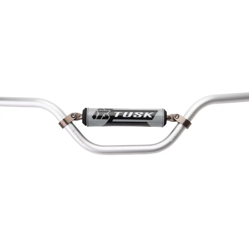Mini Aluminum RM 1997-2000 LX2 Handlebar Bend 7/8" Silver Tusk LEM for T-10