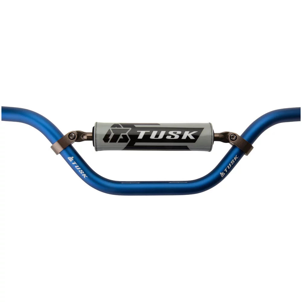 Mini Blue T-10 Aluminum Tusk Handlebar 7/8" KX Bend 1997 LEM For CR3