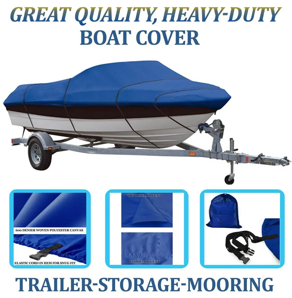 SKI STARCRAFT SPORT W/O TOW BOAT QUALITY 170 Compatible GREAT BLUE, COVER for 2009 SUPERFISHERMAN