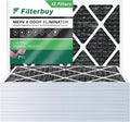Activated with (12-Pack) AC Pleated MERV Furnace Eliminator 20x24x1 8 Carbon Filterbuy Filters Odor Air HVAC