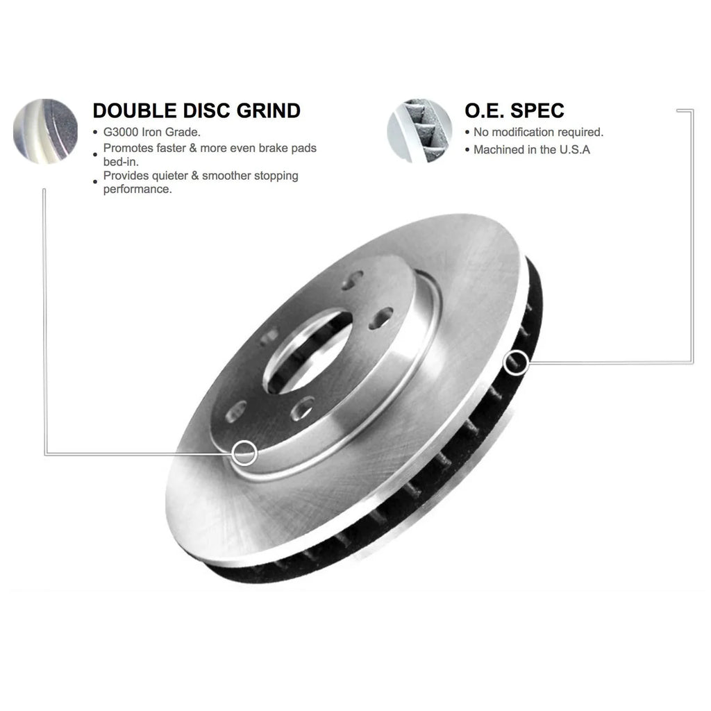 Oe Brake 2014-2022 Blank Pads & Rotor With 200 2015-2017 Optimum Wfuh1 CHRYSLER JEEP R1 CHEROKEE, Concepts select: Concepts Fits 42108 R1