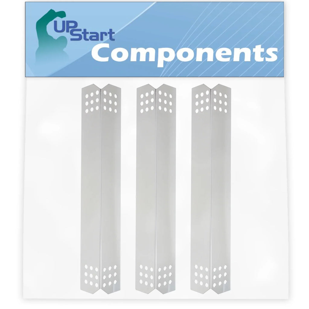'- Flame Bar, Shield Heat BBQ Replacement Vaporizer Parts 3-Pack Plate Compatible Tent Barbeque Stainless Grill Flavorizer Tamer, Cover 16 for Steel Bar, 860-0003 Burner 1/8" Kitchenaid