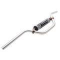 Mini CR Tusk Aluminum 7/8" Bend Handlebar Silver LX4 2000 T-10 For LEM