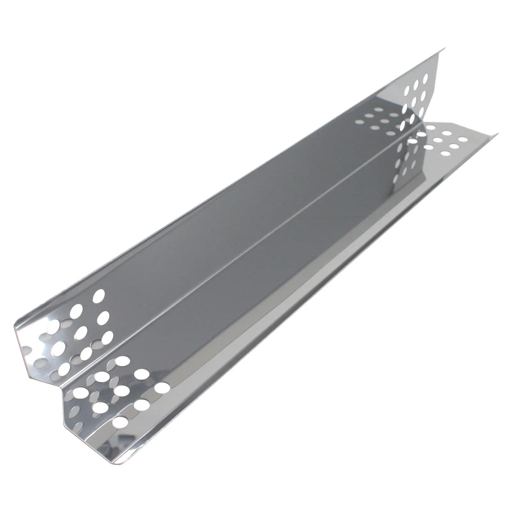 BBQ Deflector, Cover Bar, Steel Air Vaporizer Jenn Bar, Tamer, Barbeque Tent Shield for Plate Compatible 1/8" 16 - Flame Replacement 730-0709 Heat Flavorizer Parts Burner 3-Pack Stainless Grill Guard,