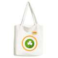 National Clover Tote Shoulder Canvas Day Expression Green Irish Sack Bag